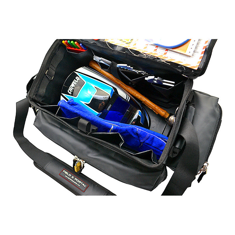 FP24 - Fully Lockable Tool Bag - Heavy Duty Moulded HDPE Base, Double