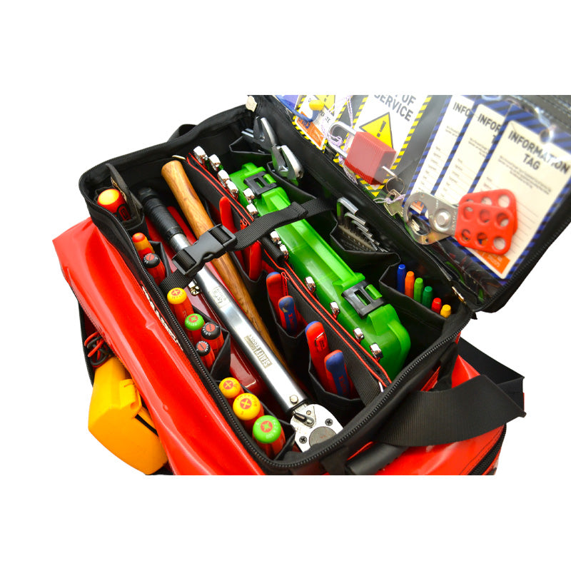 Fully Lockable Tool Bag - Heavy Duty Moulded HDPE Base, Double stitche ...