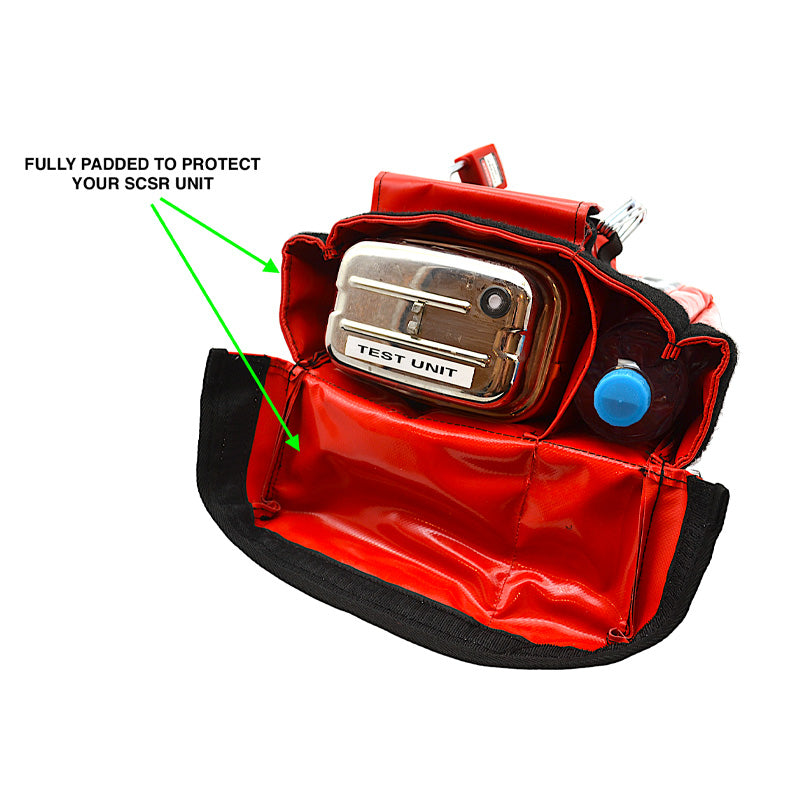 Self Rescuer Rack FP16 - Self-rescuer Holder (SCSR)