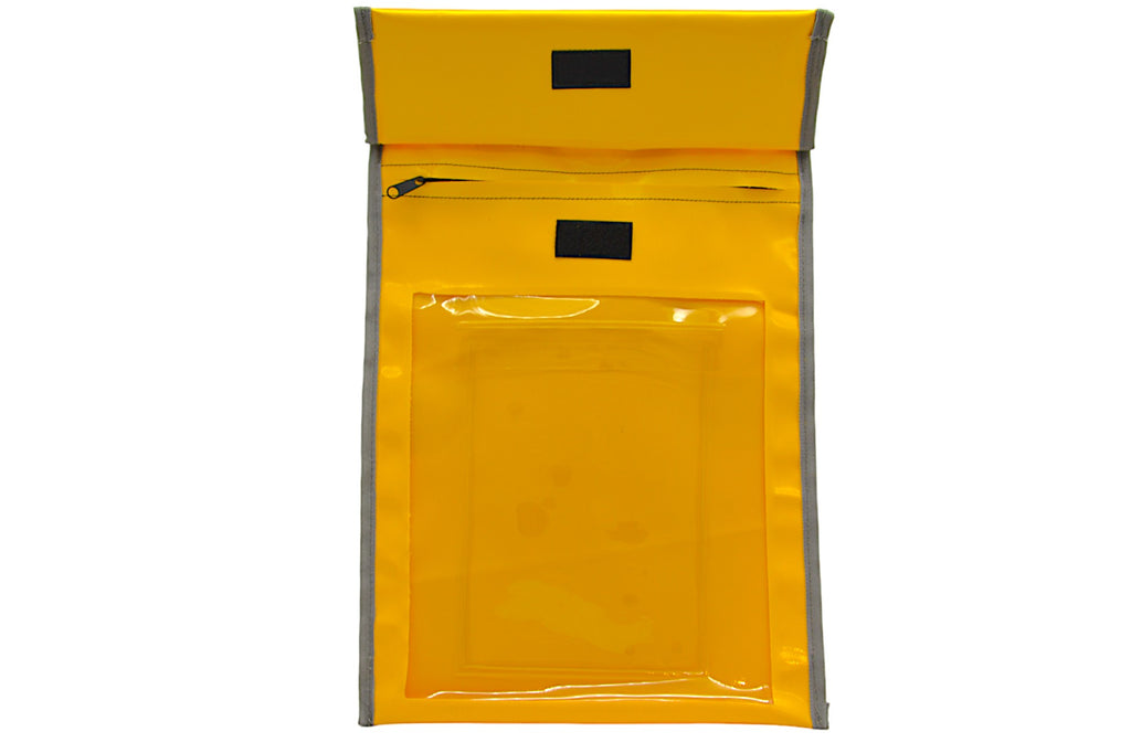 Waterproof Document Protection A4 Water Resistant Document Holder - Yellow & Silver reflexite – Field ...